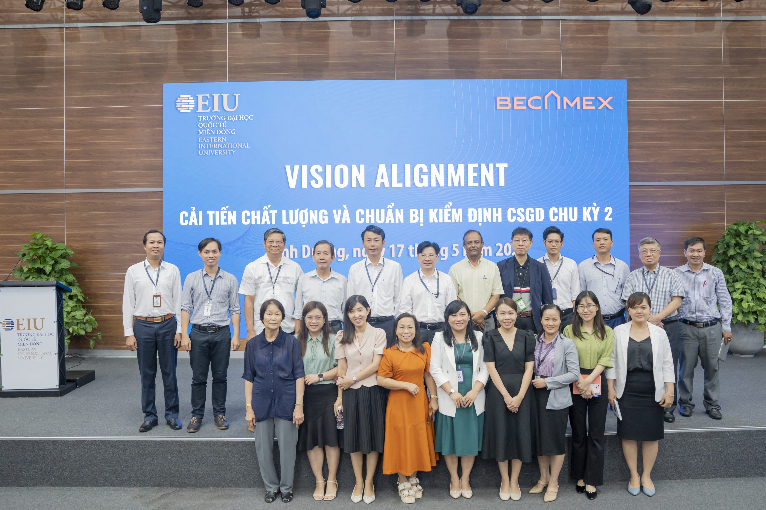 EIU Vision Alignment “Cải tiến chất lượng và chuẩn bị kiểm định cơ sở