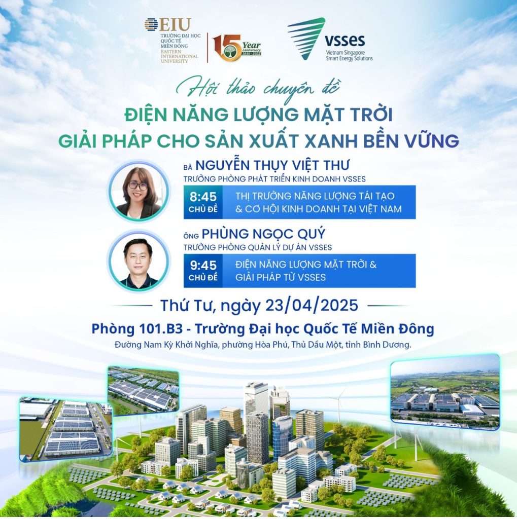 Seminar “Renewable Energy Solutions for Green & Sustainable Manufacturing”