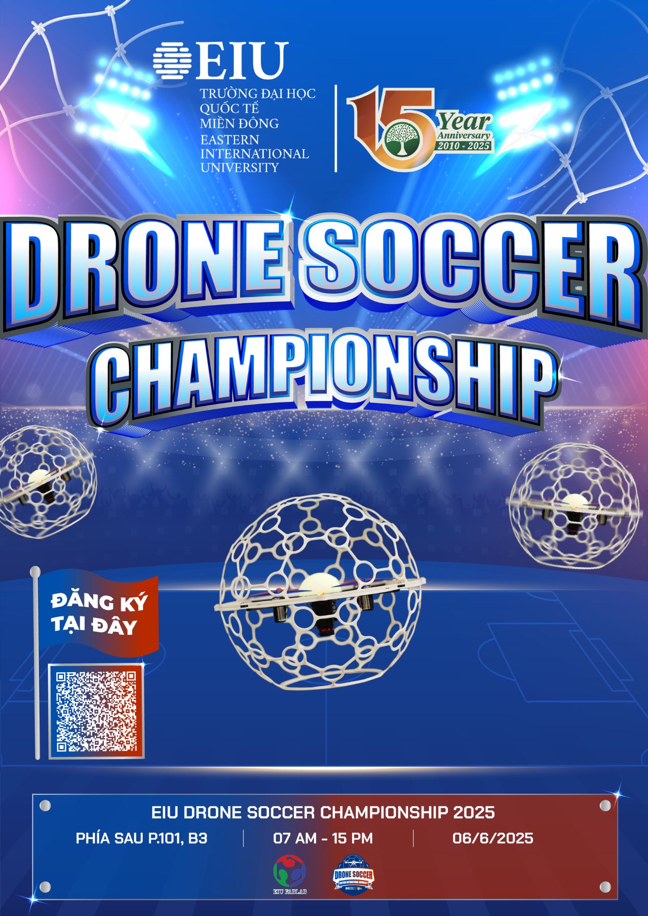 Cuộc thi Drone Soccer Championship 2025