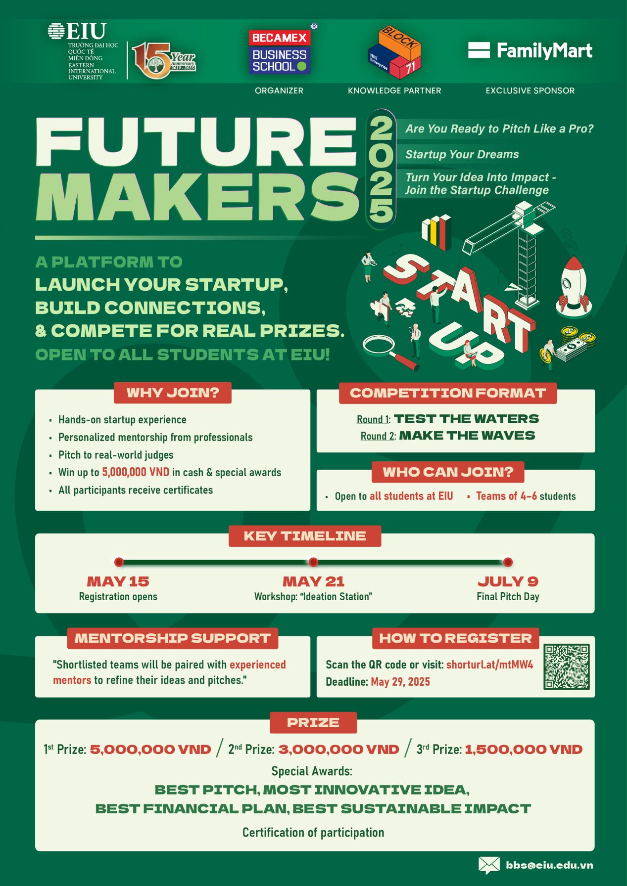 Cuộc thi khởi nghiệp Future Makers 2025