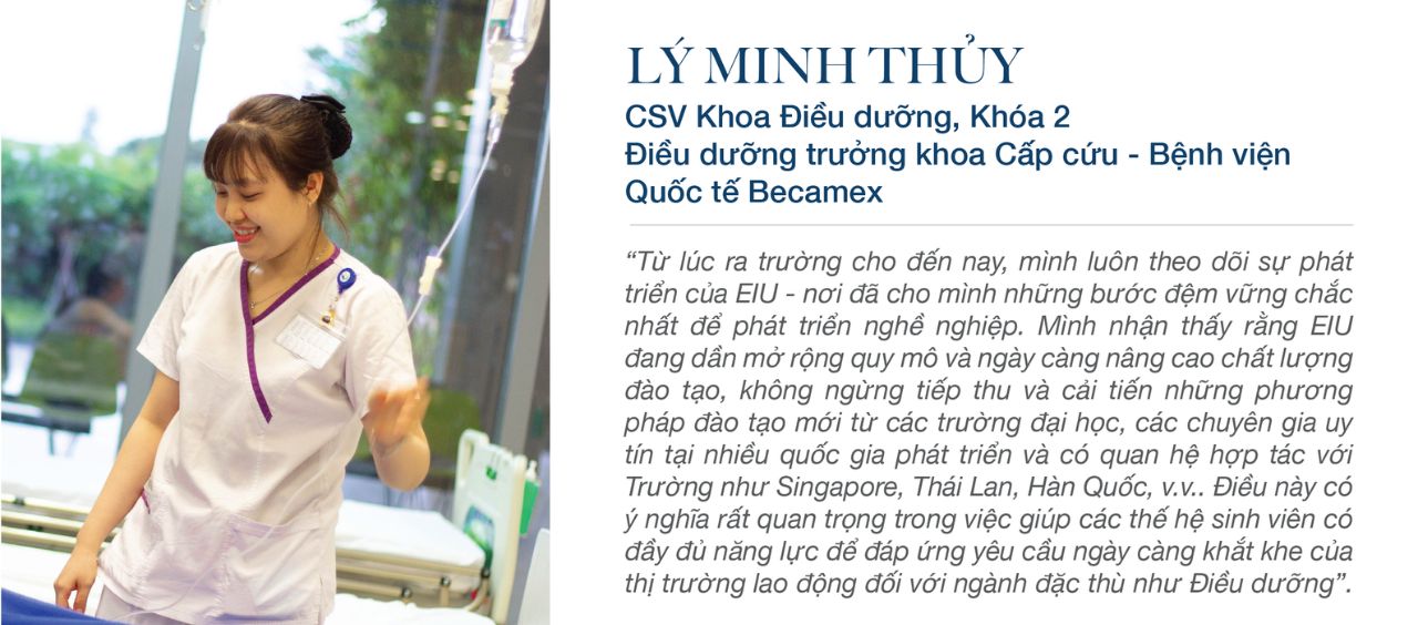 Lý Minh Thủy - Khoa Điều dưỡng - Khóa 2