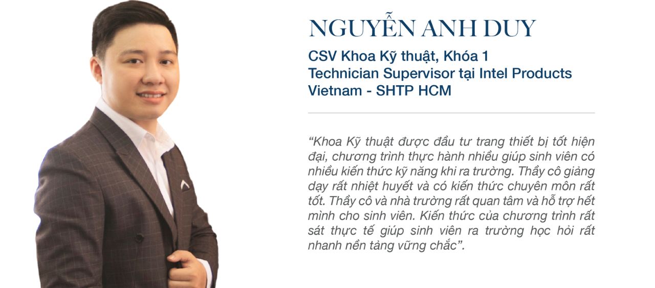 Nguyễn Anh Duy - Khoa kỹ thuật - Khóa 1
