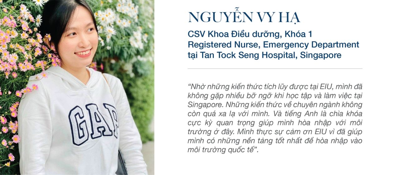 Nguyễn Vy Hạ - Khoa ĐIều dưỡng - Khóa 1