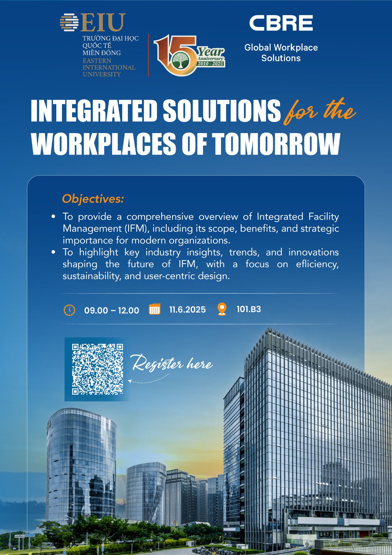 Integrated solutions for the workplaces of tomorrow