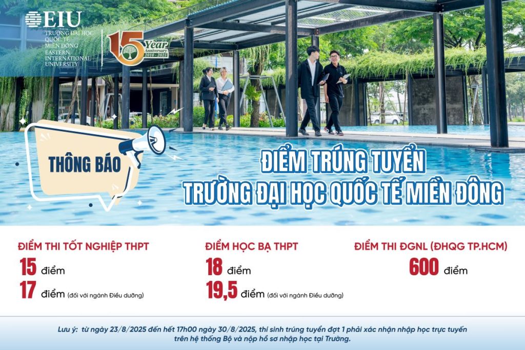 Điểm trung tuyển EIU