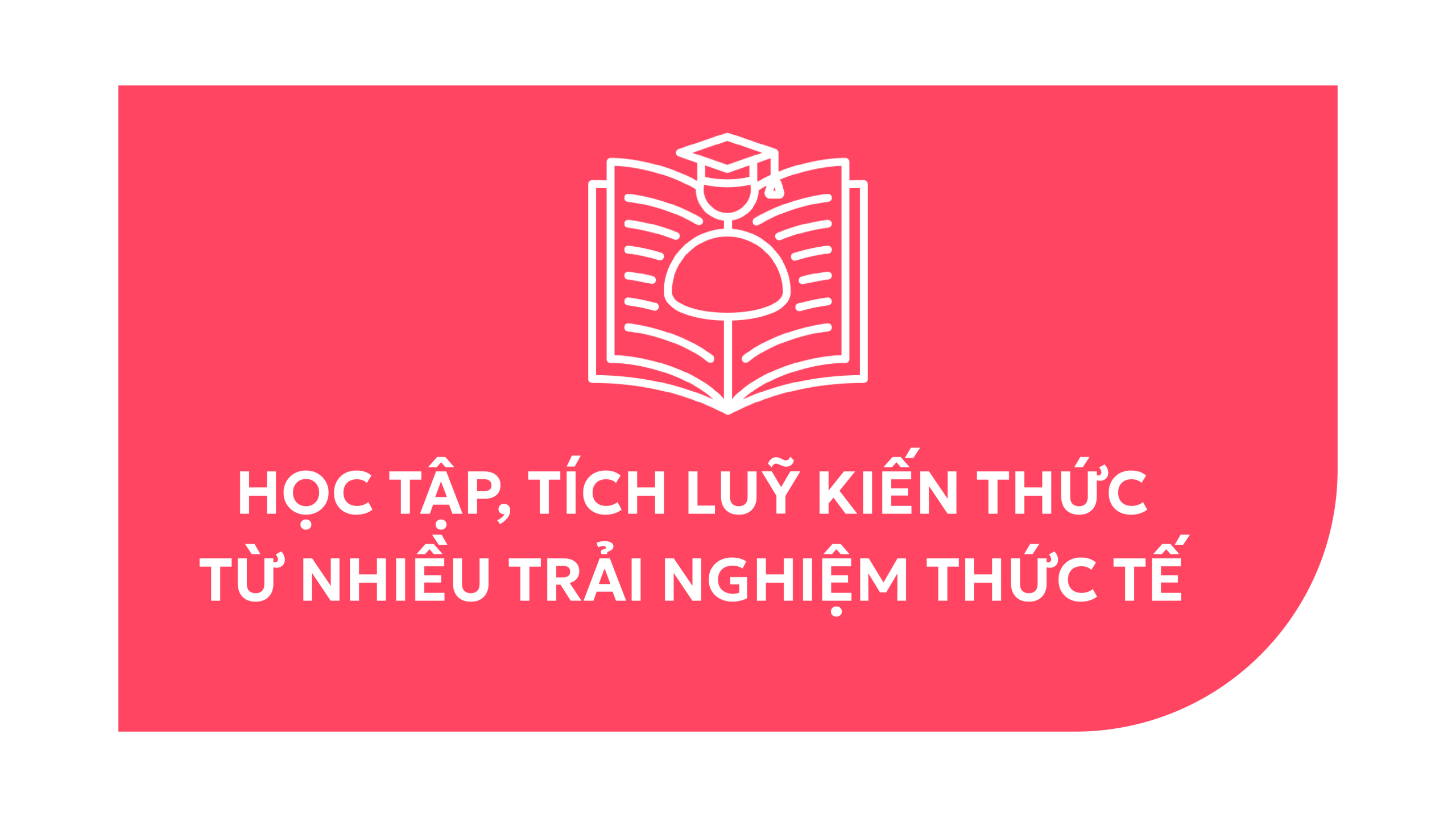 Học tập, tích lũy kiến thức