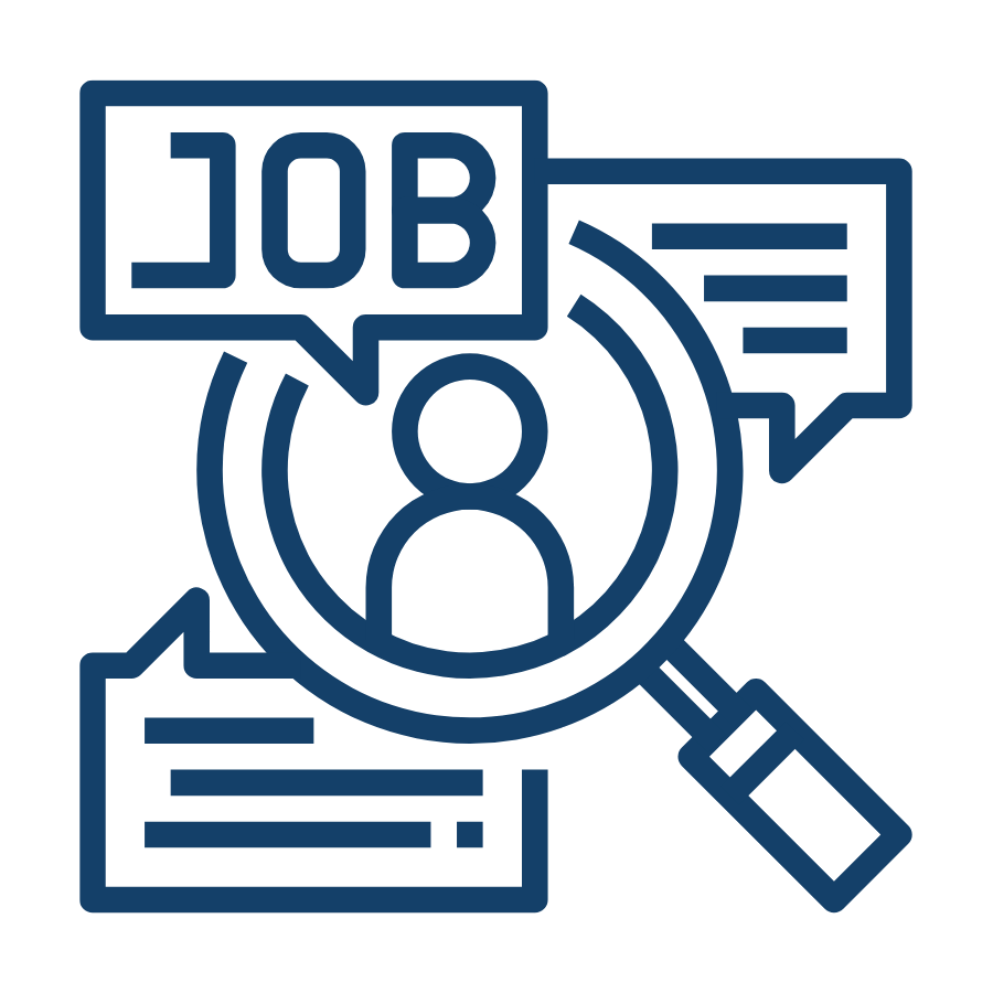 Icon khám phá cơ hội thực tập và việc làm