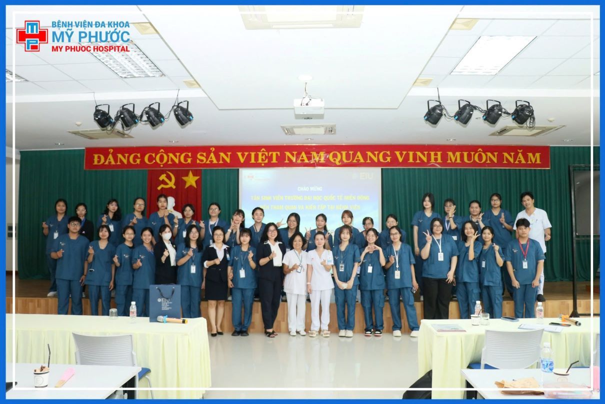 Kiến tập tại Bệnh viện Mỹ Phước