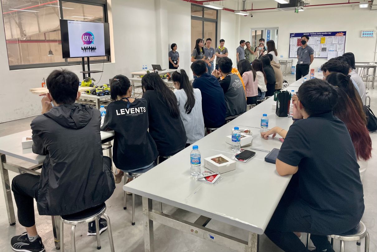 Kiến tập tại Công ty TTI