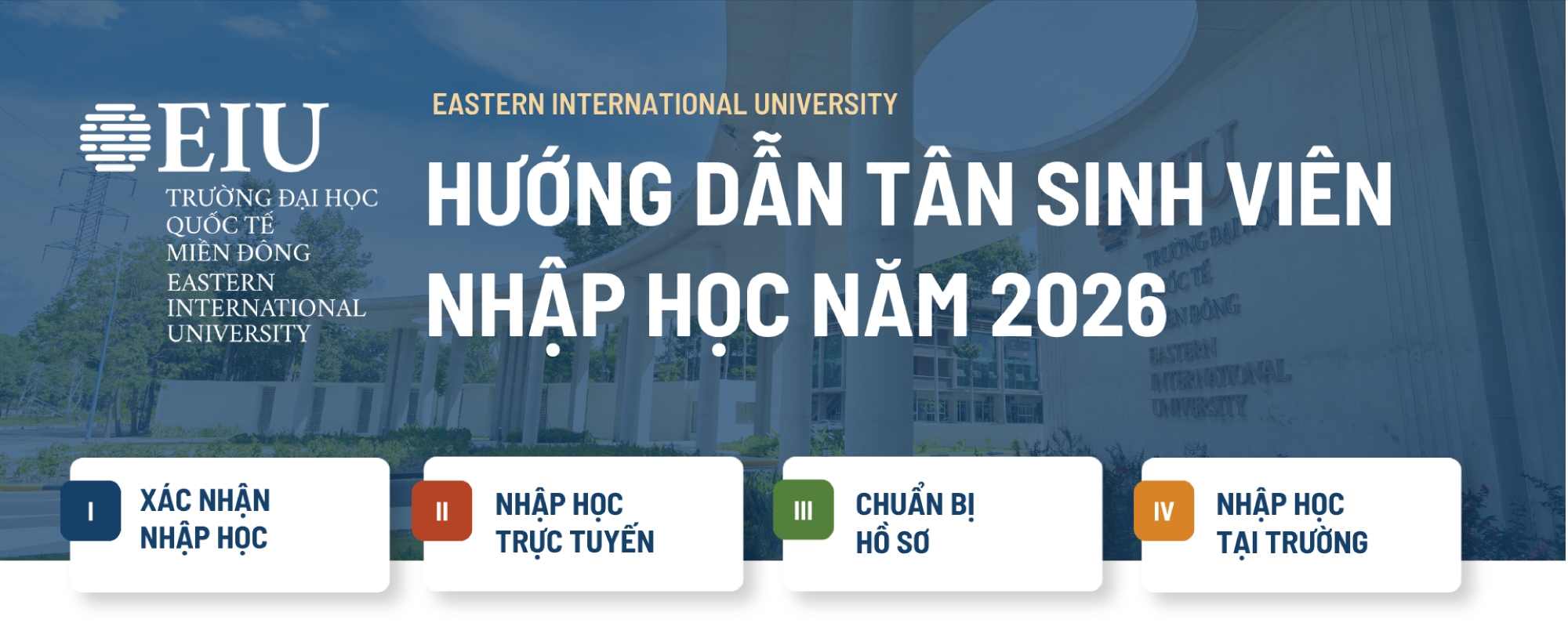 Hướng dẫn tân sinh viên nhập học 2026
