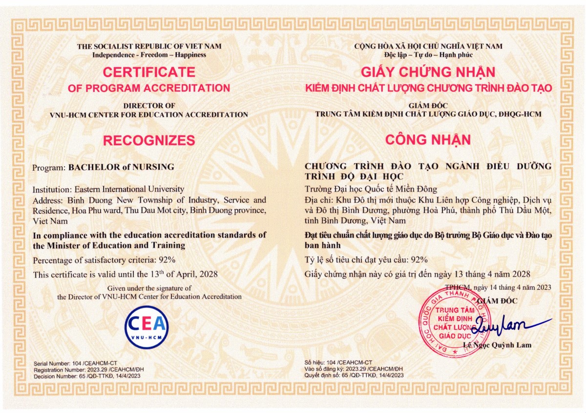 GCN Ngành Điều dưỡng